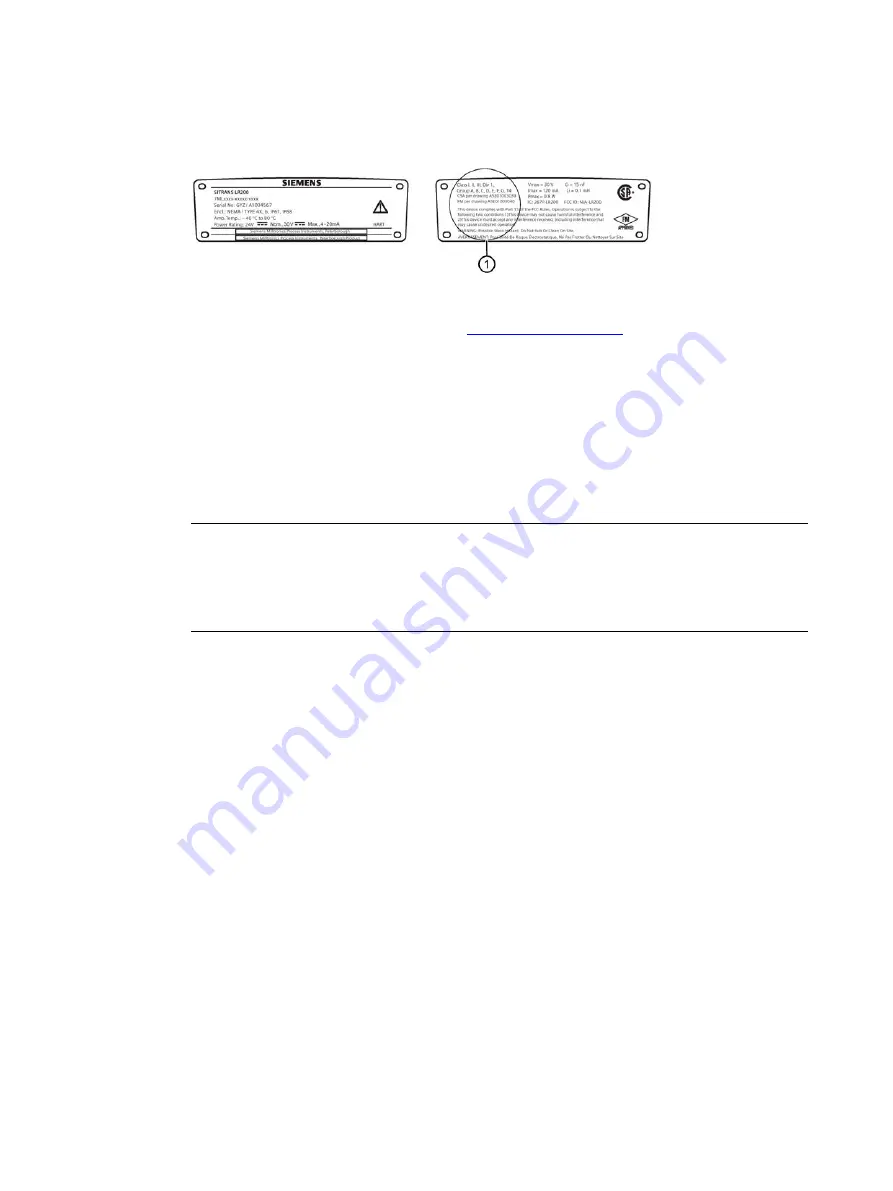 Siemens SITRANS LR200 7ML5422 Скачать руководство пользователя страница 34