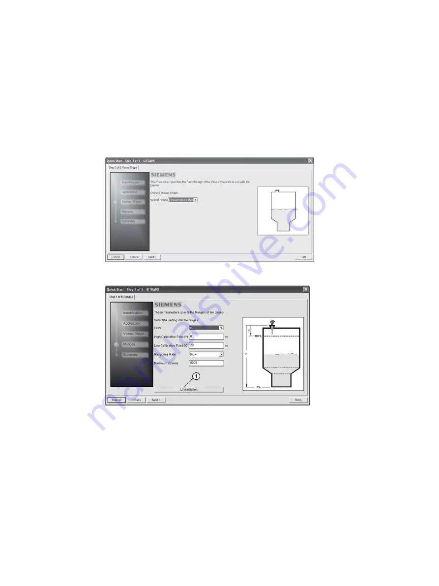 Siemens SITRANS LR200 7ML5422 Скачать руководство пользователя страница 61