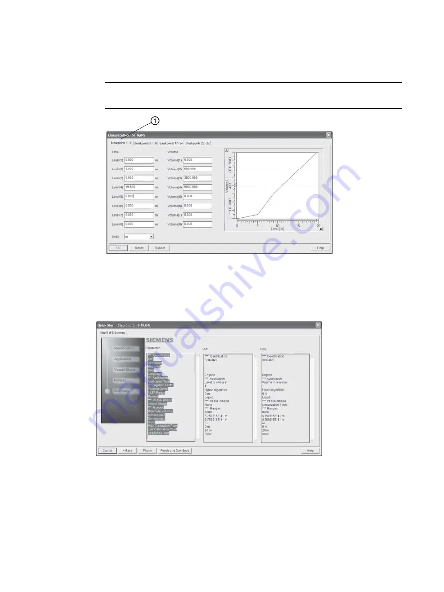 Siemens SITRANS LR200 7ML5422 Скачать руководство пользователя страница 62