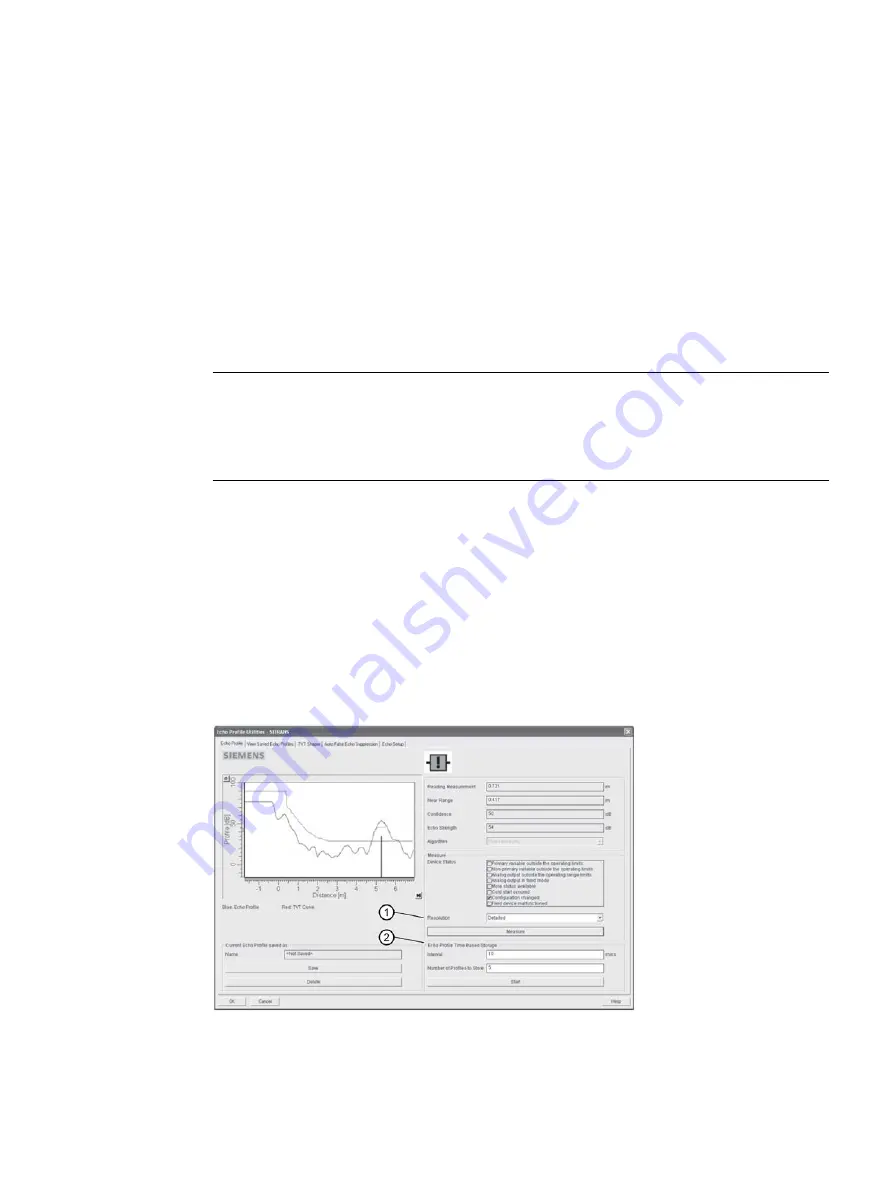 Siemens SITRANS LR200 7ML5422 Operating Instructions Manual Download Page 65