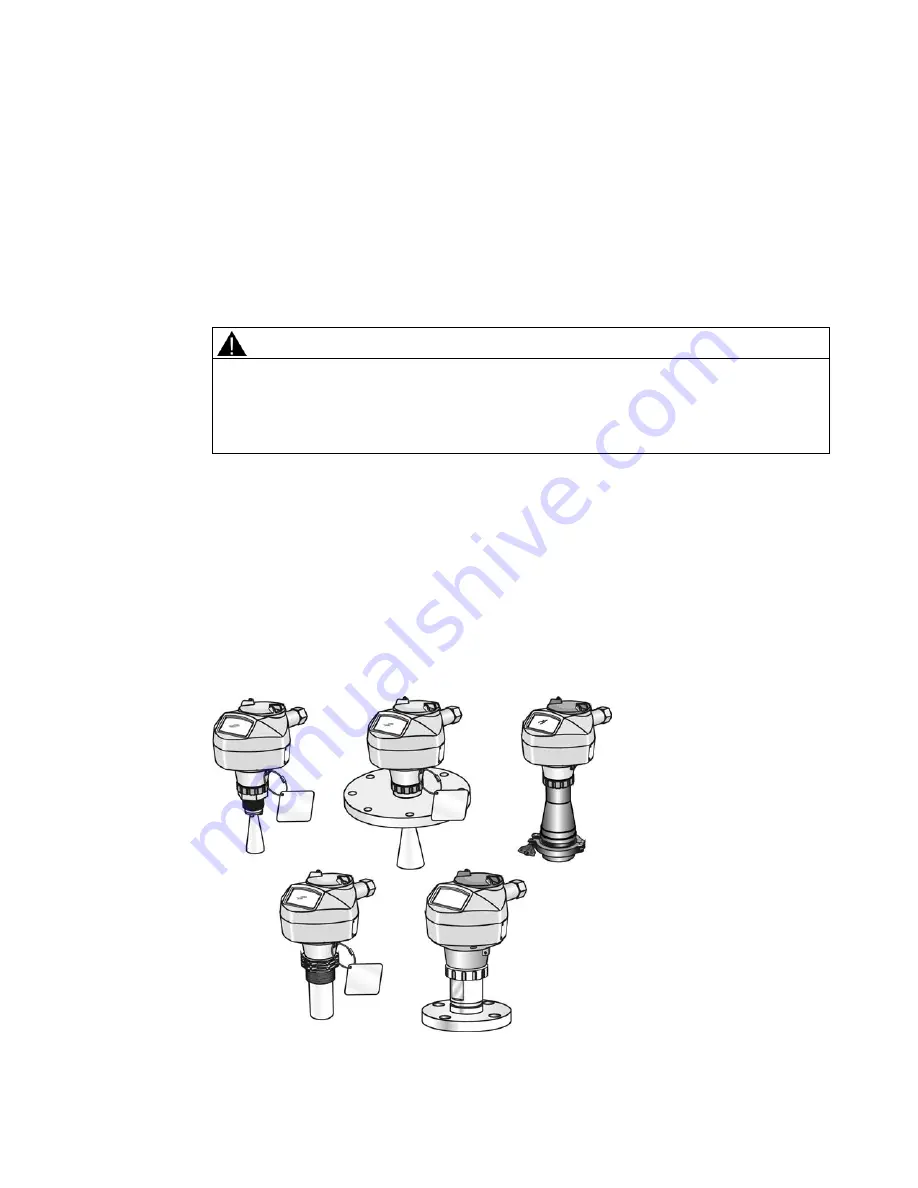 Siemens Sitrans LR250 Operating Instructions Manual Download Page 21