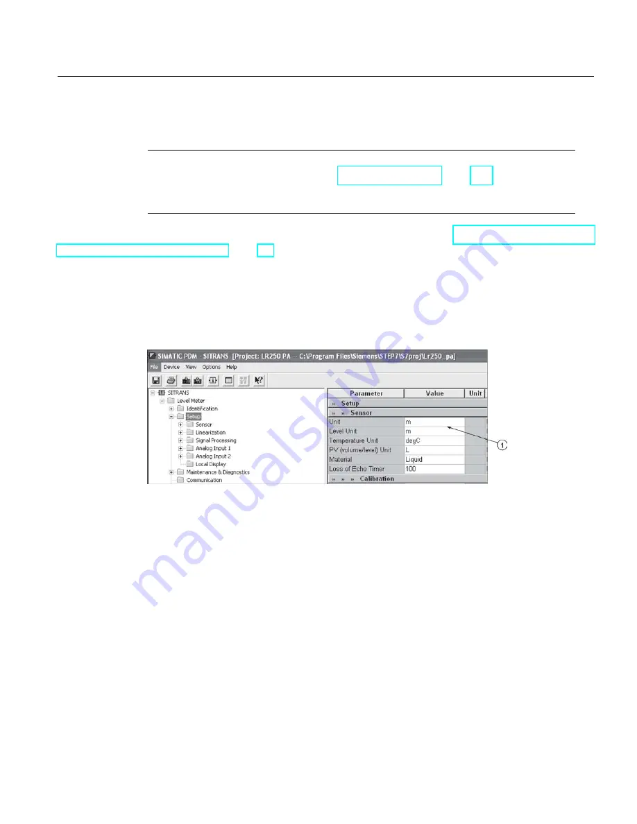 Siemens Sitrans LR250 Operating Instructions Manual Download Page 85