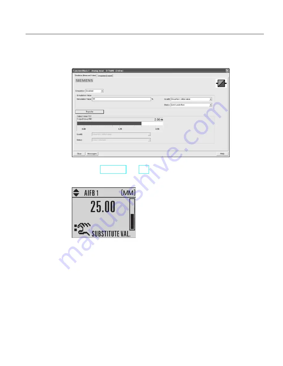 Siemens Sitrans LR250 Operating Instructions Manual Download Page 95