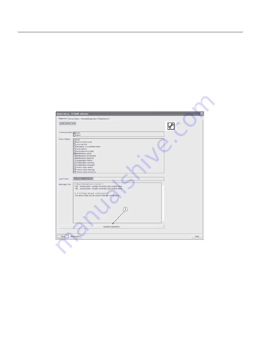 Siemens Sitrans LR250 Operating Instructions Manual Download Page 102