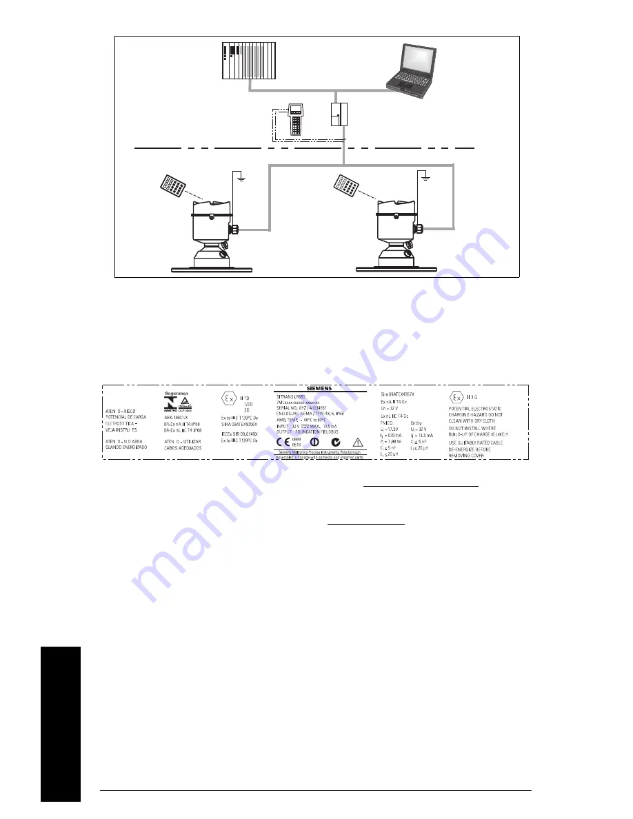 Siemens SITRANS LR560 Quick Start Manual Download Page 110