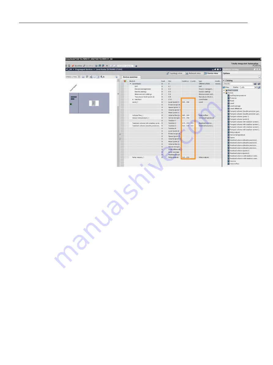 Siemens SITRANS LT500 Application Examples Download Page 14