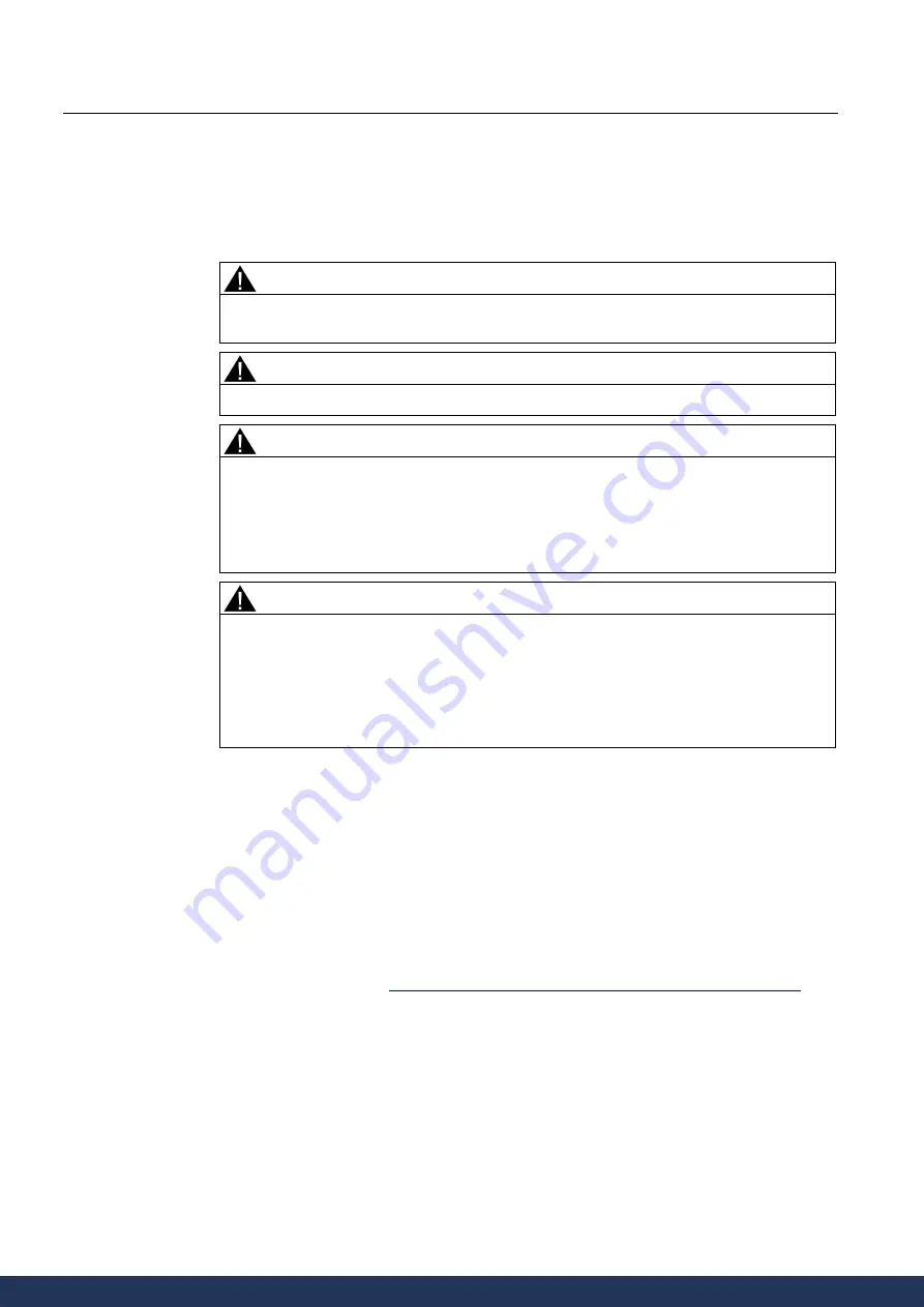 Siemens SITRANS MAG 5100W Operating Instructions Manual Download Page 12