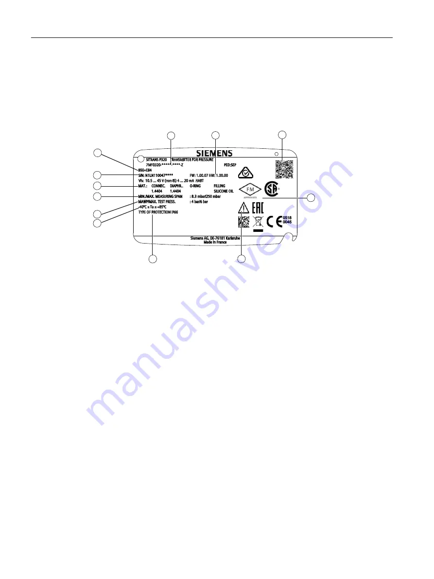 Siemens SITRANS P Operating Instructions Manual Download Page 28