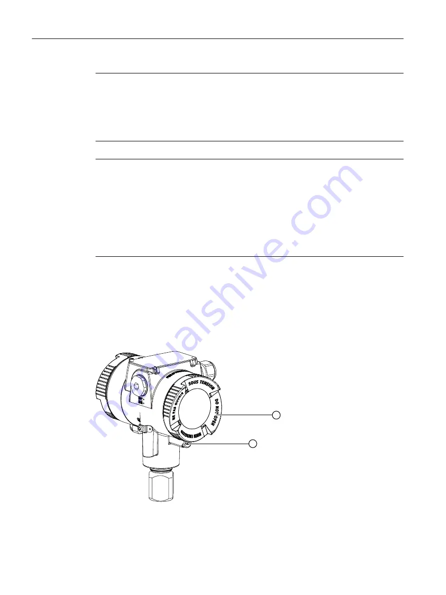 Siemens SITRANS P Operating Instructions Manual Download Page 68