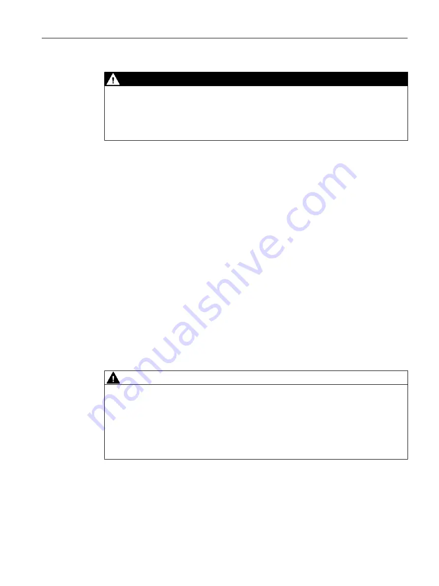 Siemens SITRANS P320 Operating Instructions Manual Download Page 21