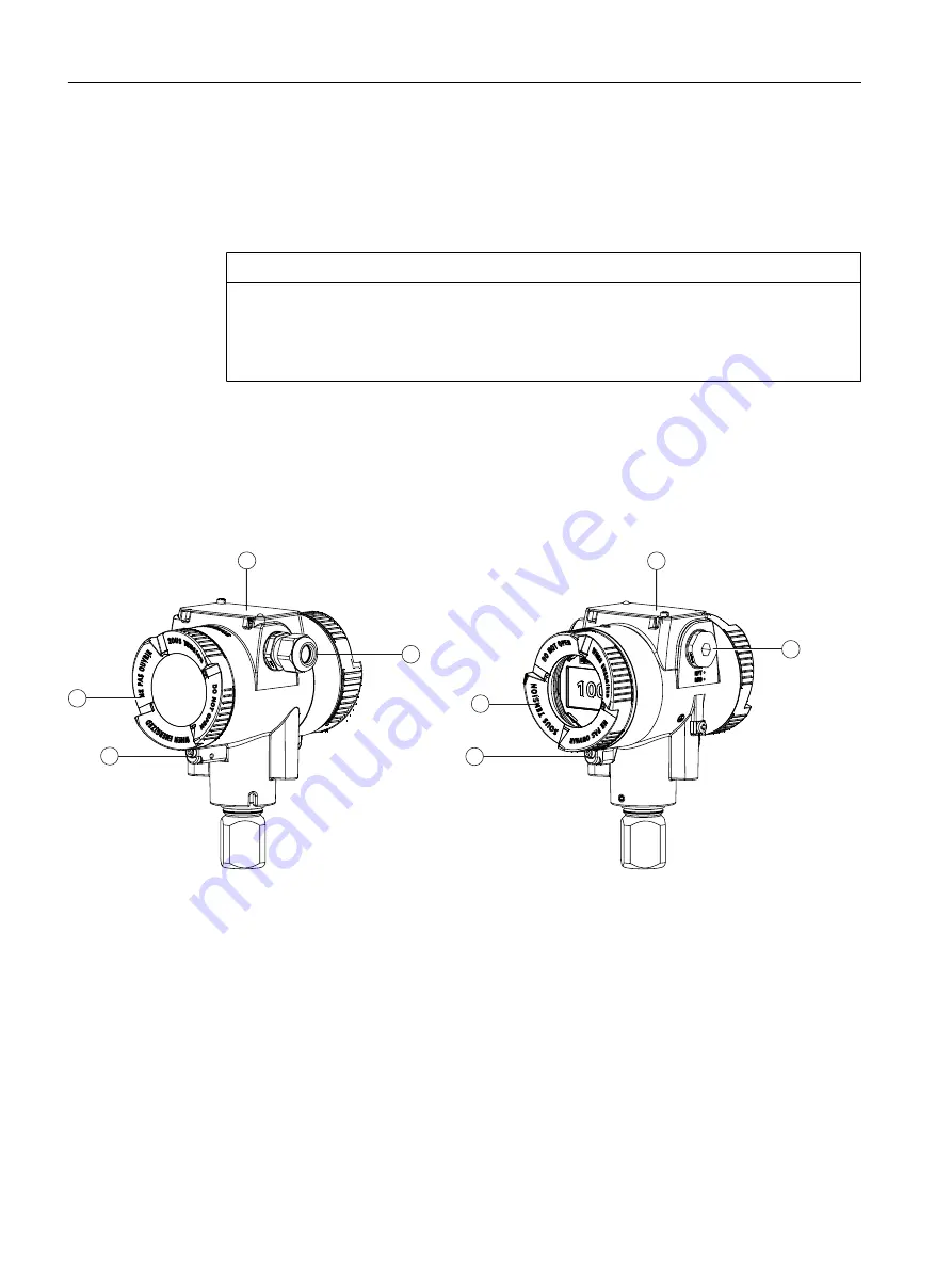 Siemens SITRANS P320 Operating Instructions Manual Download Page 64