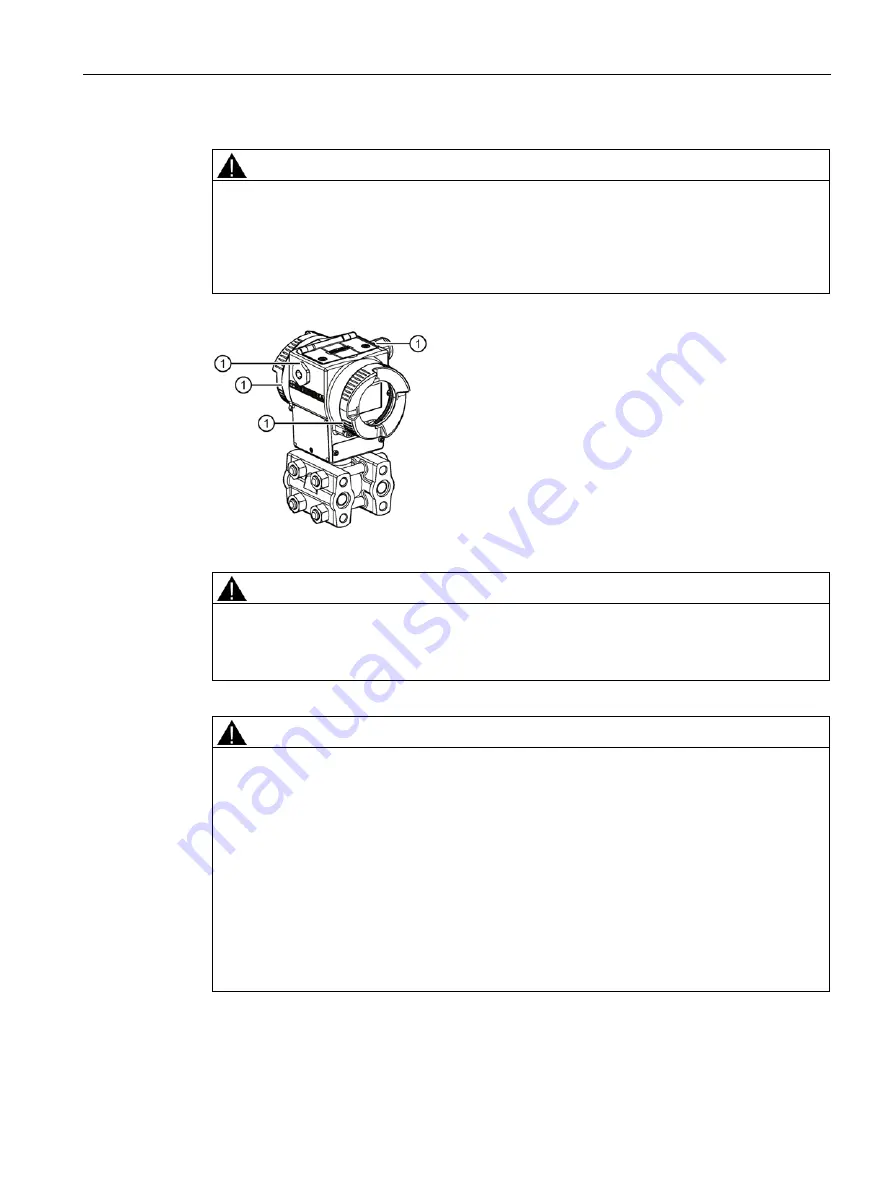 Siemens SITRANS P500 Operating Instructions Manual Download Page 33