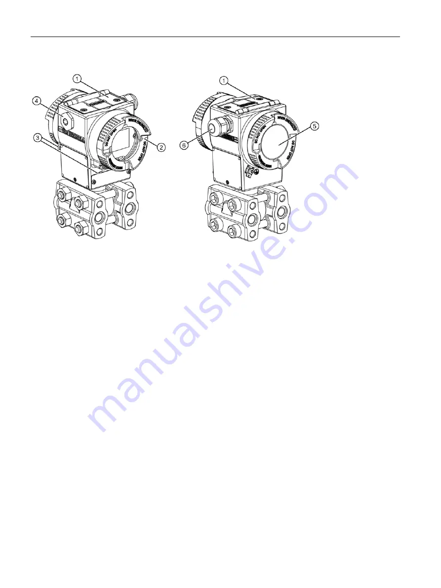 Siemens SITRANS P500 Operating Instructions Manual Download Page 58