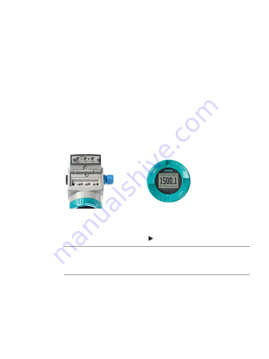 Siemens SITRANS P500 Operating Instructions Manual Download Page 63