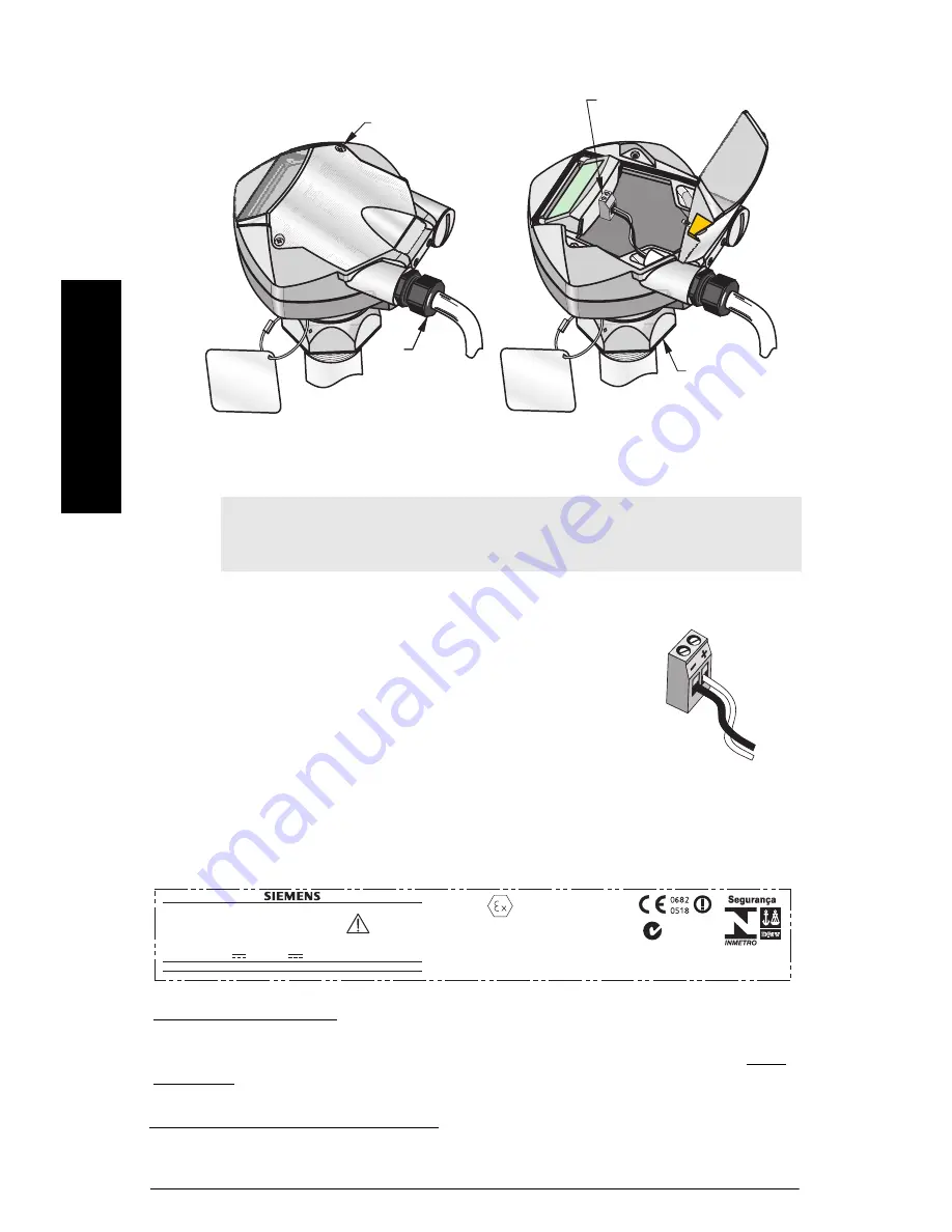 Siemens Sitrans Probe LR Quick Start Manual Download Page 22