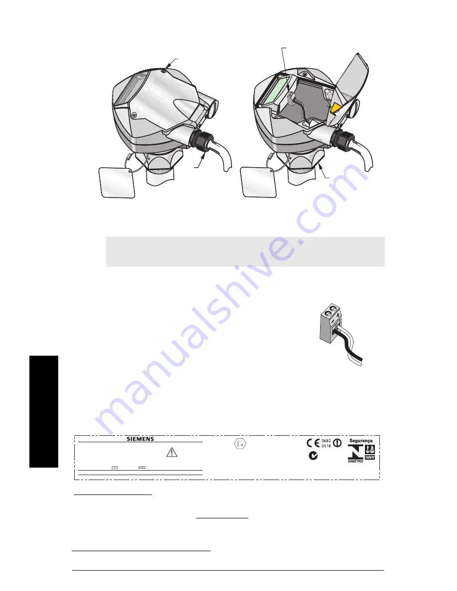 Siemens Sitrans Probe LR Quick Start Manual Download Page 50