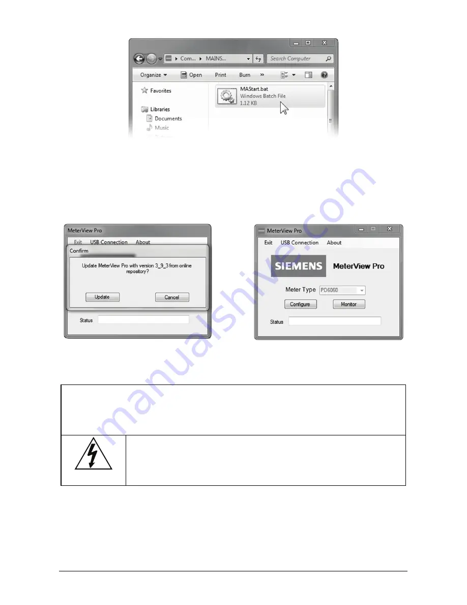 Siemens SITRANS RD300 Operating Instructions Manual Download Page 22