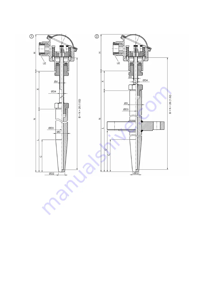 Siemens SITRANS TS100 Скачать руководство пользователя страница 46