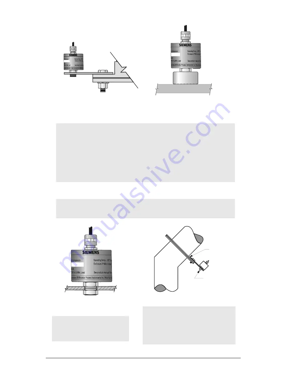 Siemens sitrans Instruction Manual Download Page 12