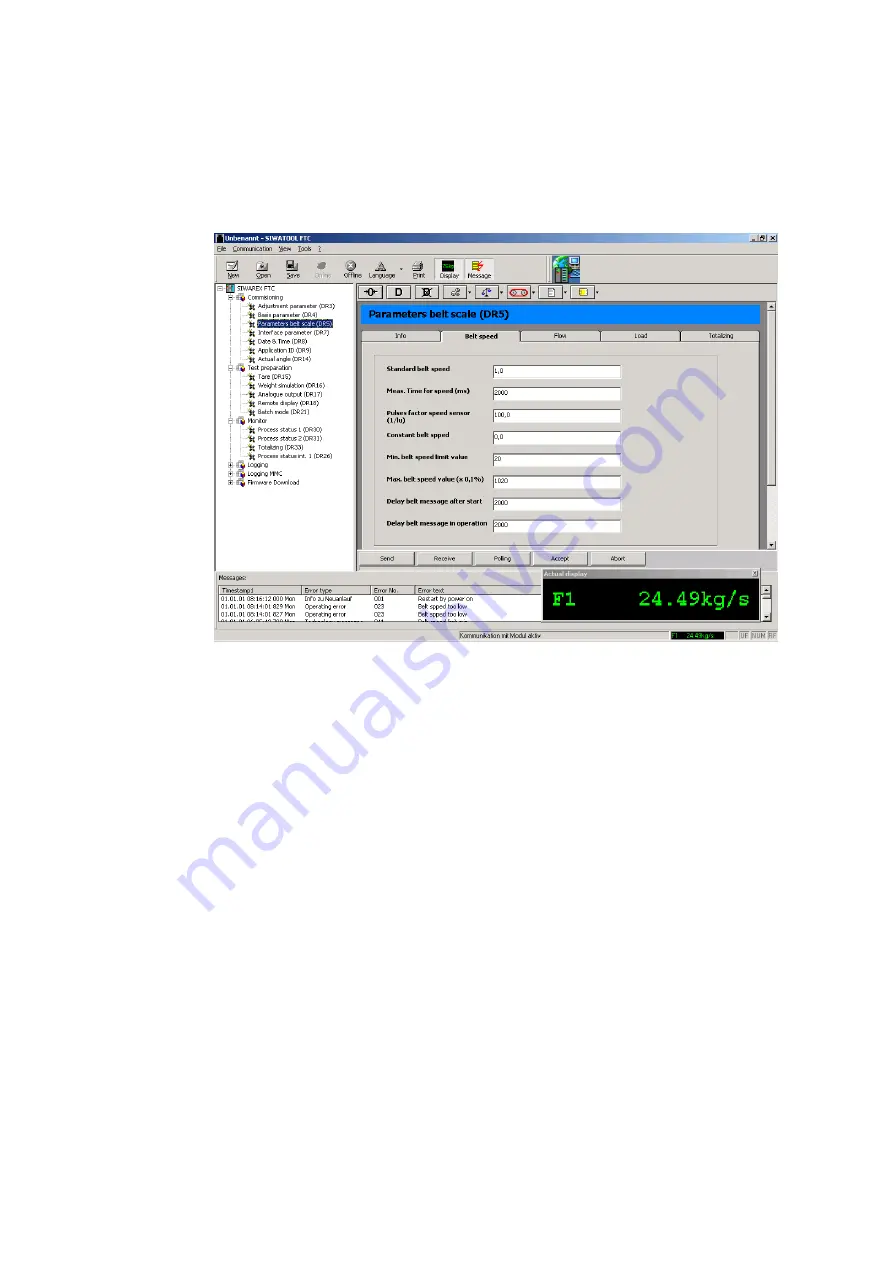 Siemens SIWAREX FTC Device Manual Download Page 21