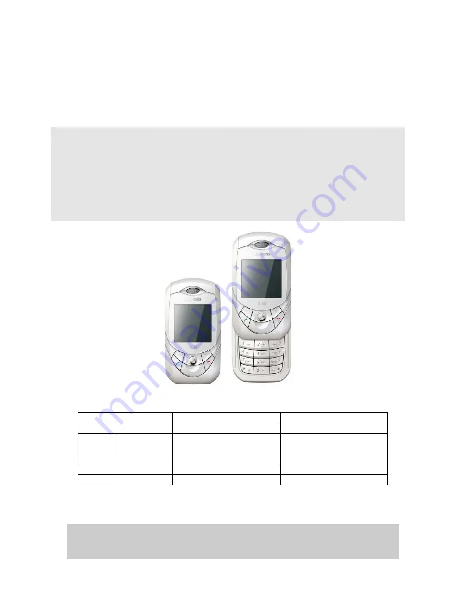 Siemens SL65 Service Manual Download Page 1