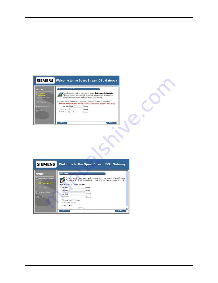 Siemens SpeedStream 5450 User Manual Download Page 23