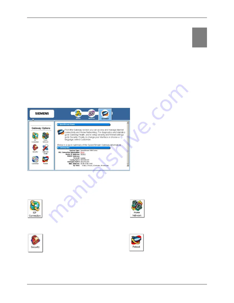 Siemens SpeedStream 5450 User Manual Download Page 36