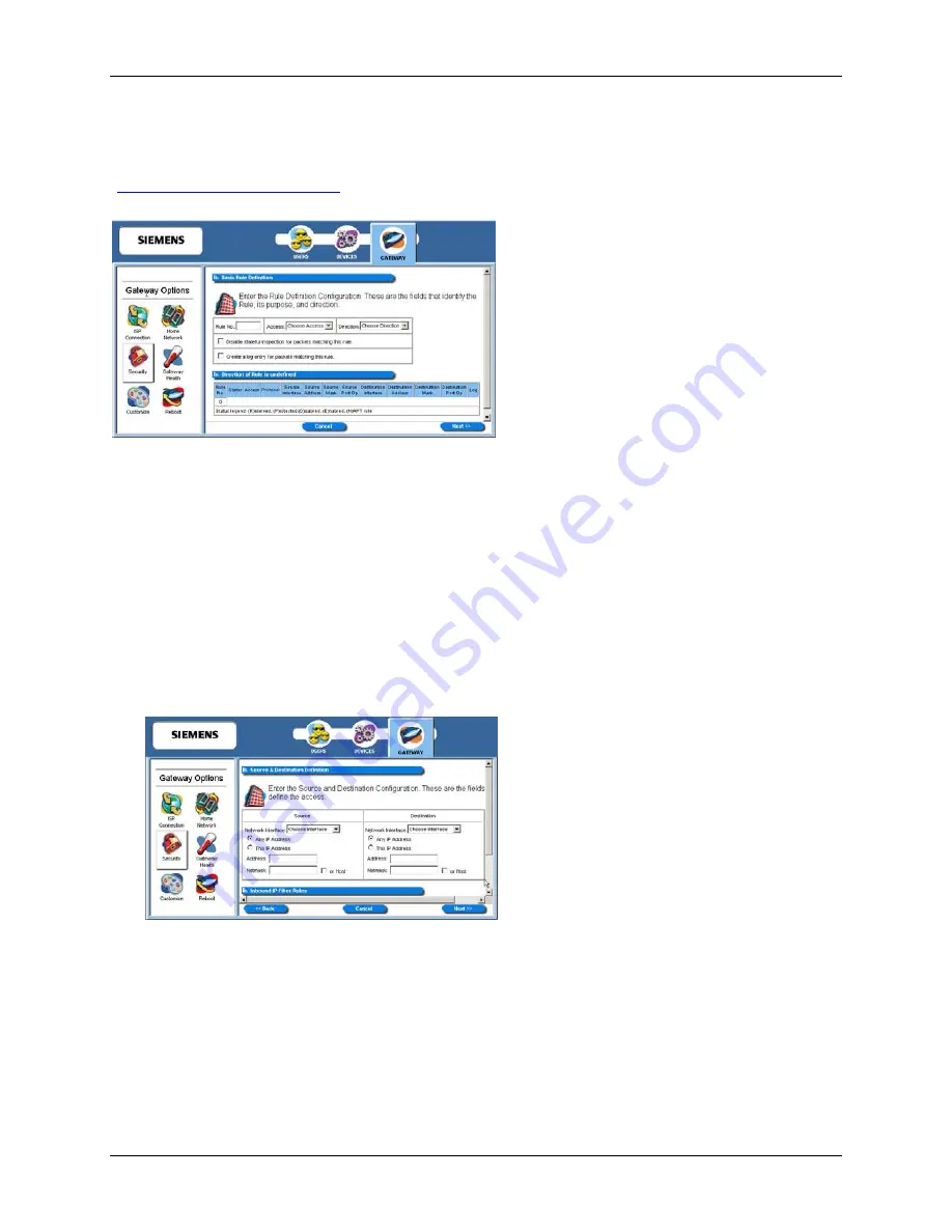 Siemens SpeedStream 5450 User Manual Download Page 55