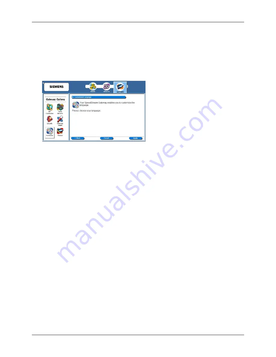 Siemens SpeedStream 5450 User Manual Download Page 76