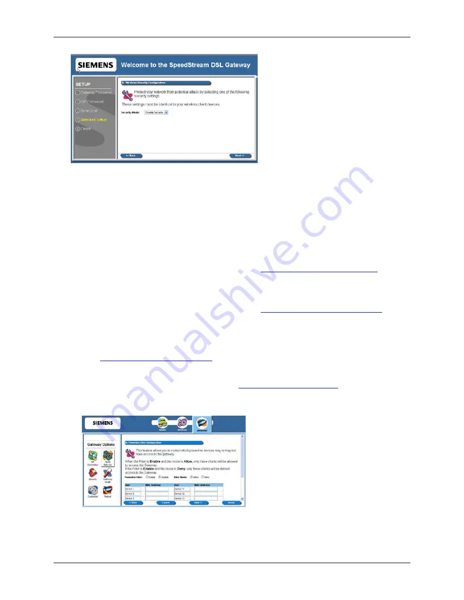 Siemens SpeedStream 6500 Series User Manual Download Page 26