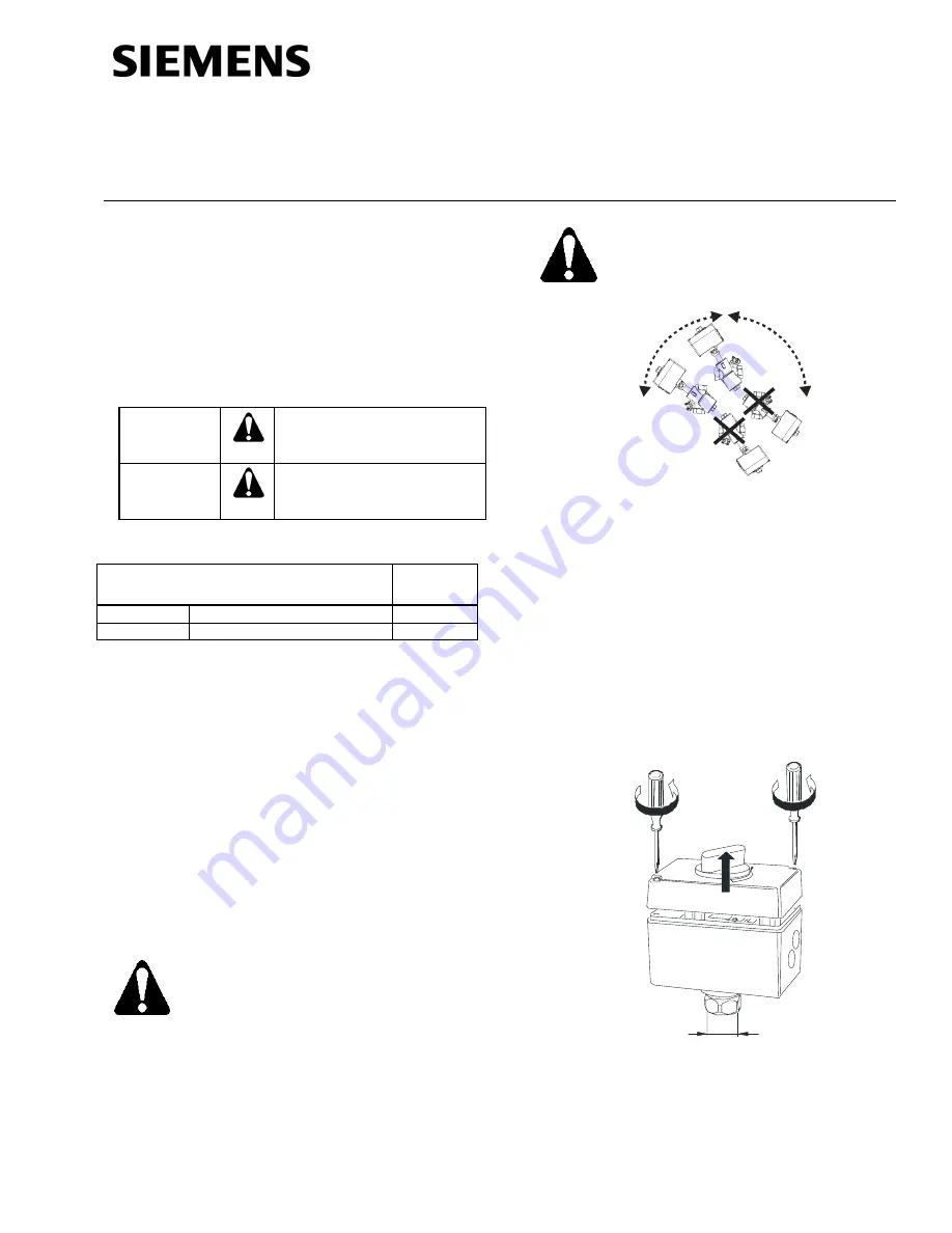 Siemens SQD Series Скачать руководство пользователя страница 1