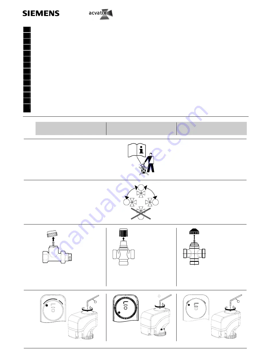 Siemens SSA Series Mounting Instructions Download Page 1