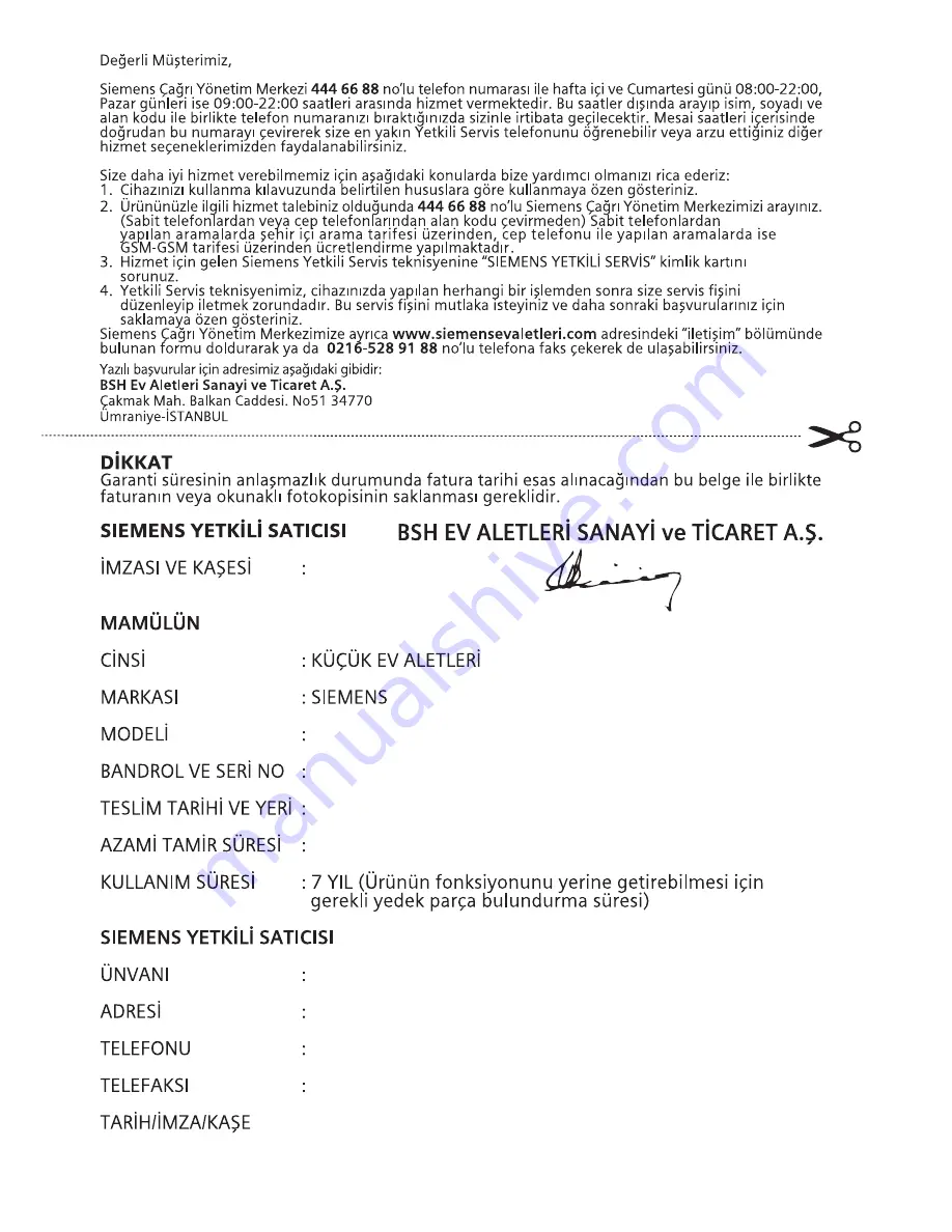 Siemens TA60100 Operating Manual Download Page 11