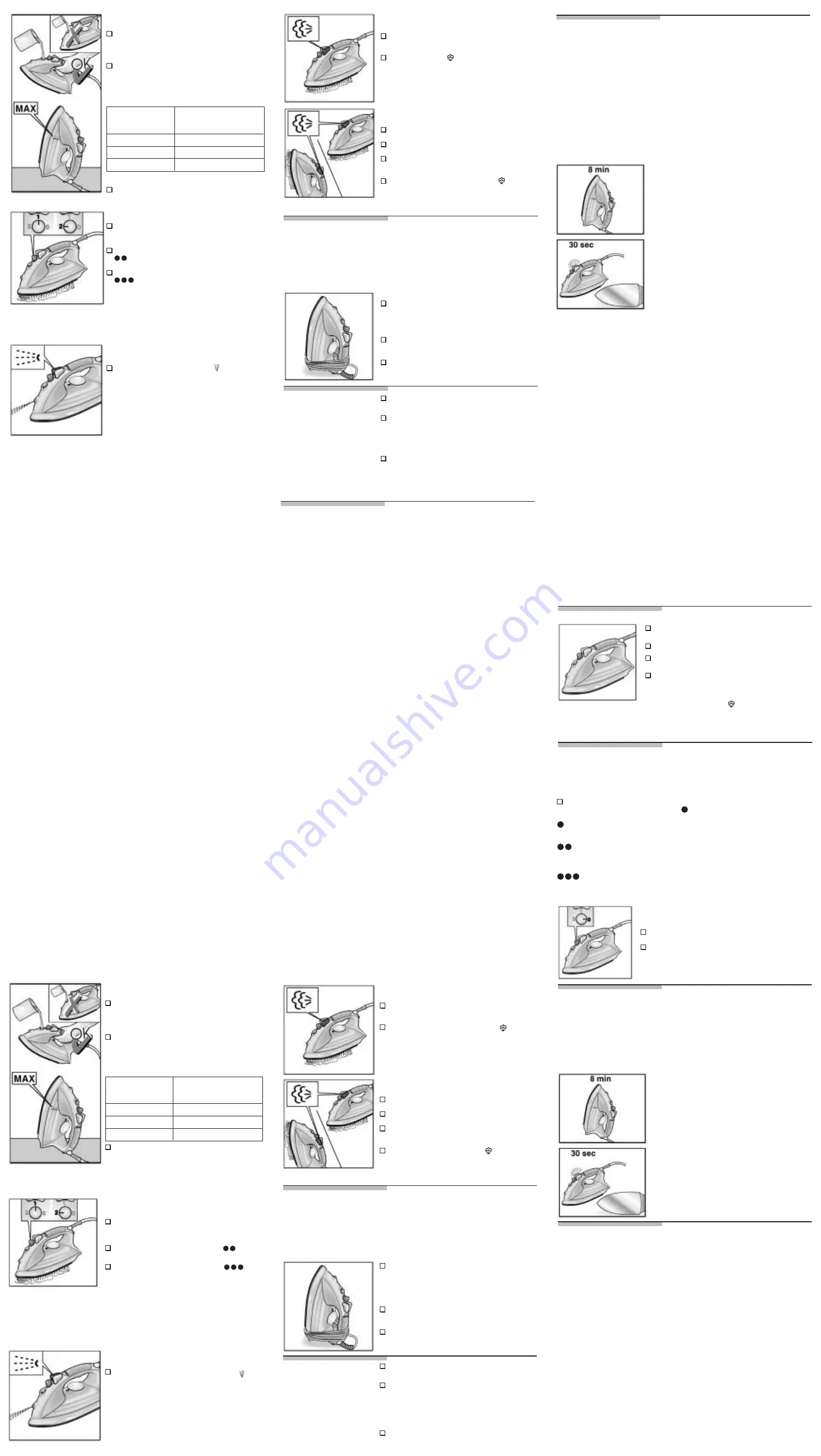 Siemens TB 24450 UC Use And Care Manual Download Page 2