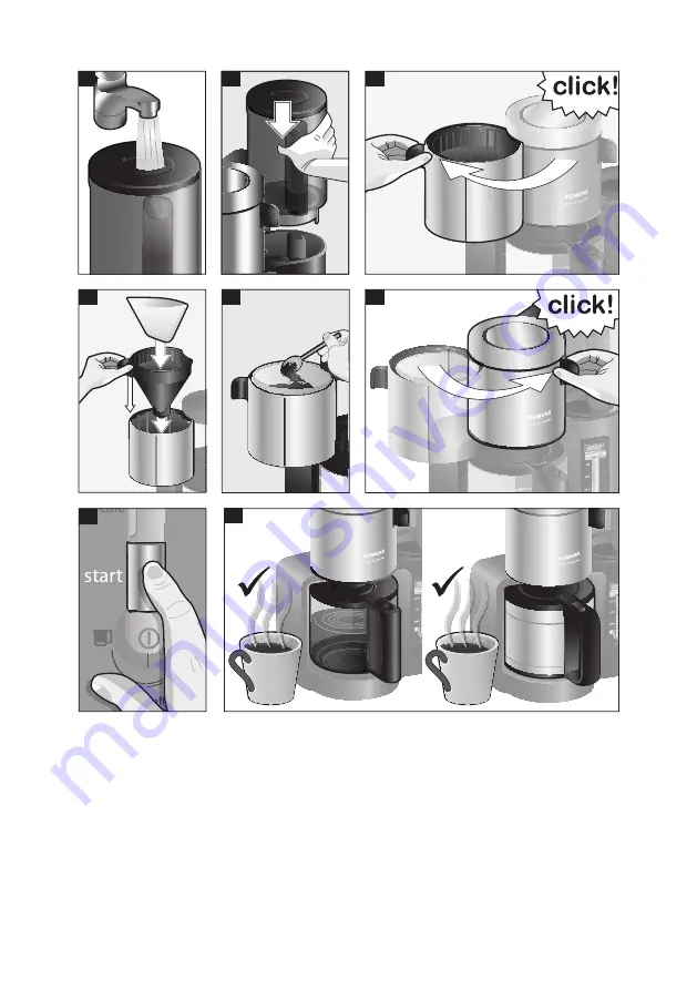 Siemens TC863 series Instruction Manual Download Page 4