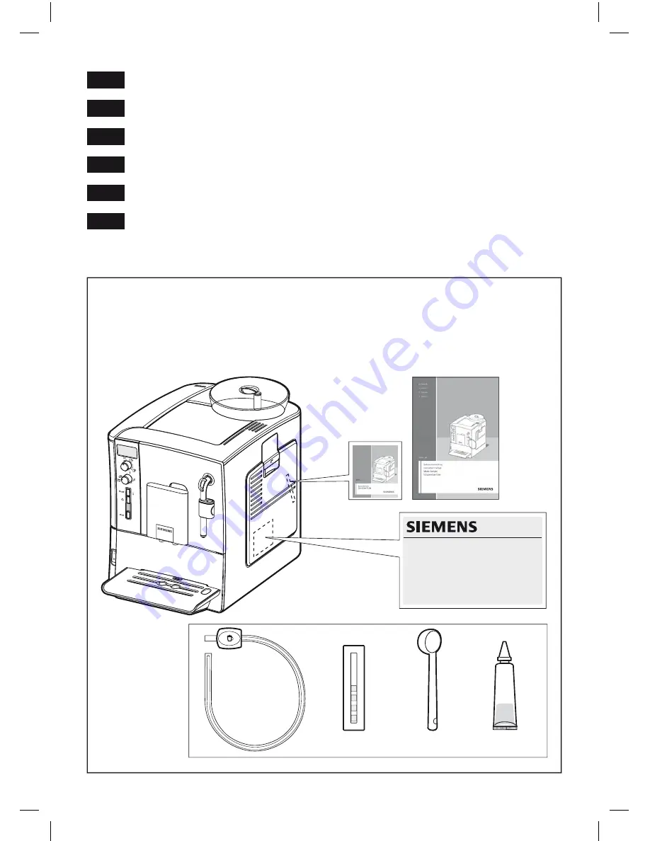 Siemens TE503RW Скачать руководство пользователя страница 2