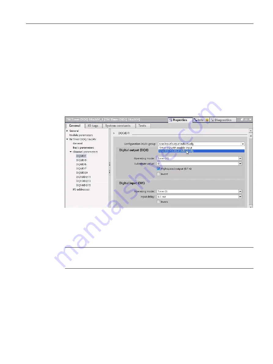 Siemens TM Timer DIDQ Commissioning Manual Download Page 51