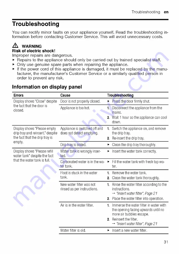 Siemens TP5 Series User Manual Download Page 31