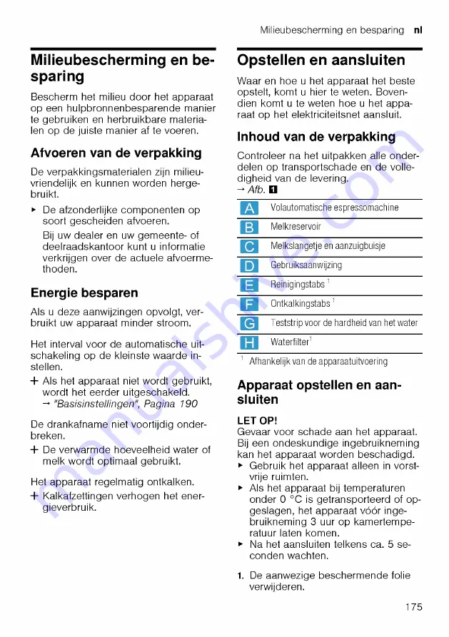 Siemens TQ507DF3 User Manual Download Page 175