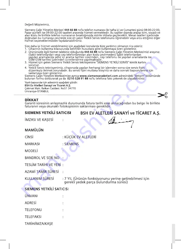 Siemens TT 86 Series Instruction Manual Download Page 44