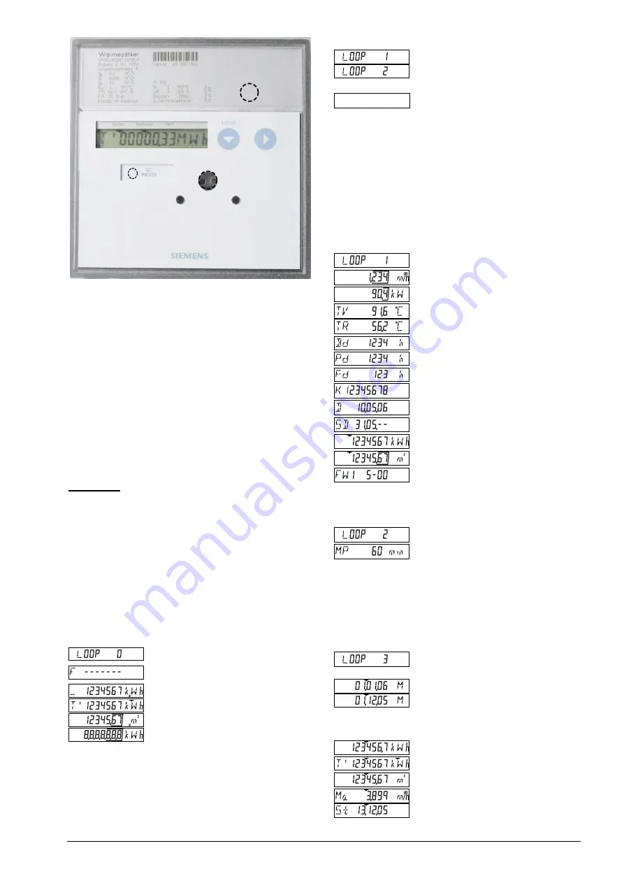 Siemens UH50 FLOW SENSOR Configuration Instructions Download Page 5