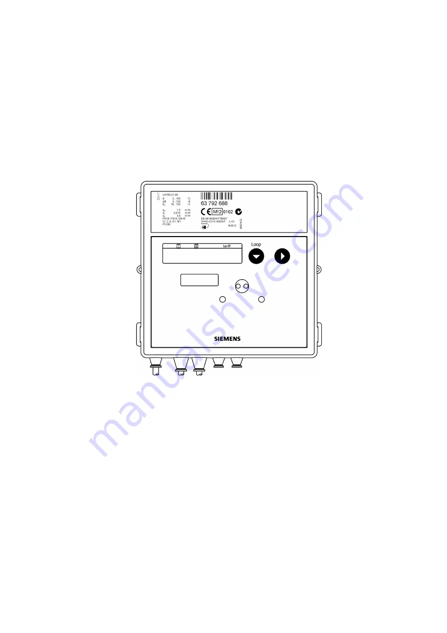 Siemens UH50 Series Installation Instructions Manual Download Page 1