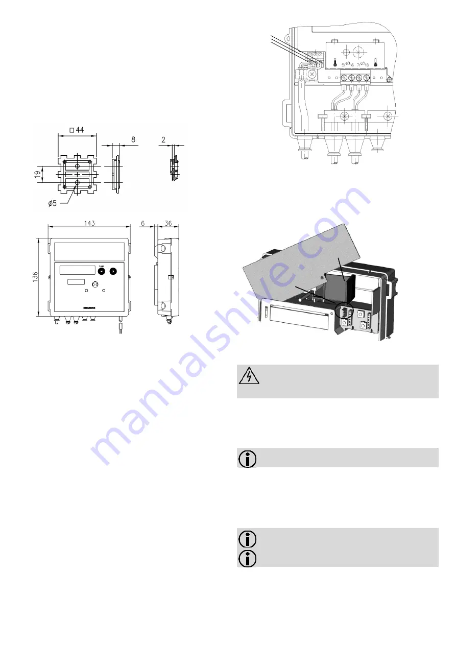 Siemens UH50 Series Installation Instructions Manual Download Page 12