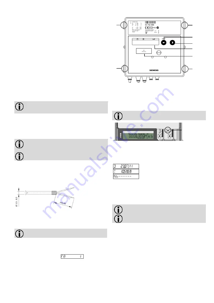 Siemens UH50 Series Installation Instructions Manual Download Page 14