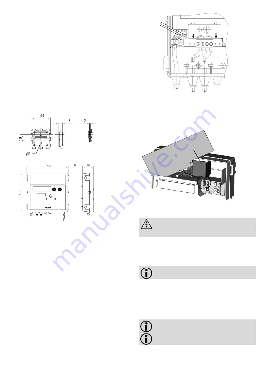 Siemens UH50 Series Installation Instructions Manual Download Page 75