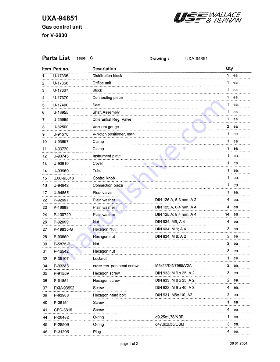 Siemens V-2030 Instruction Manual Download Page 29