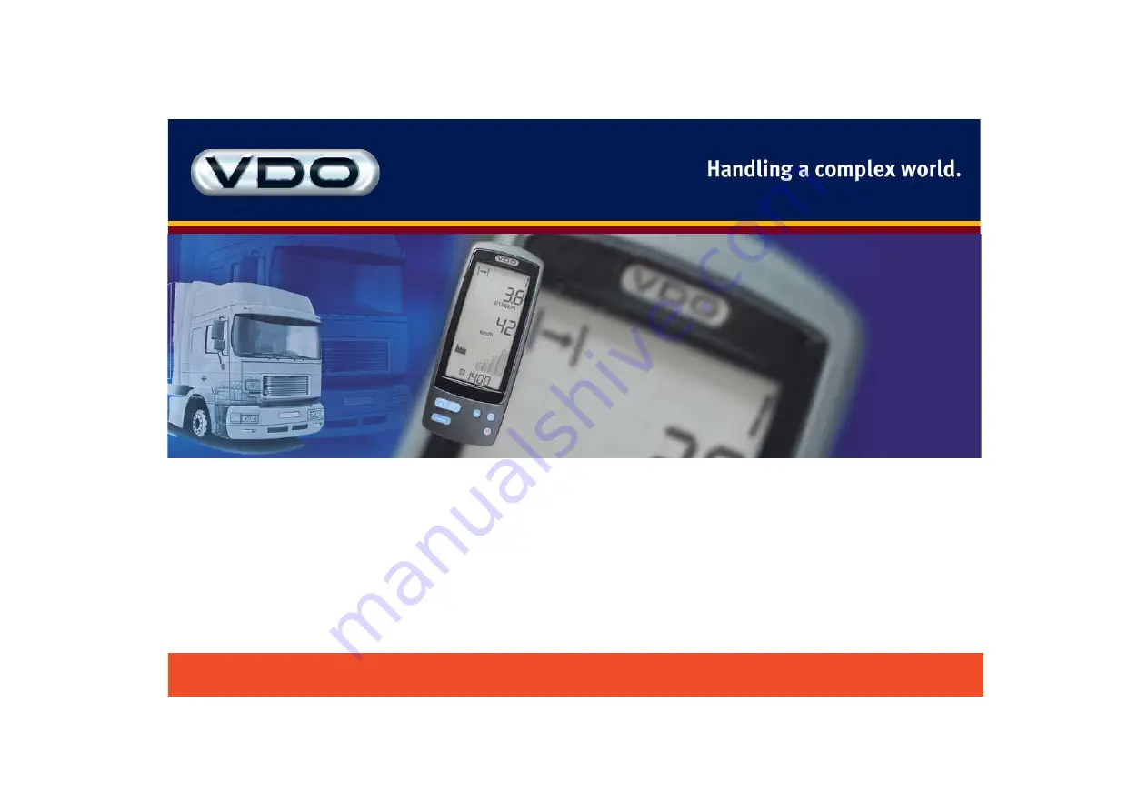 Siemens VDO EDM eco Release II Operating Instructions Manual Download Page 1