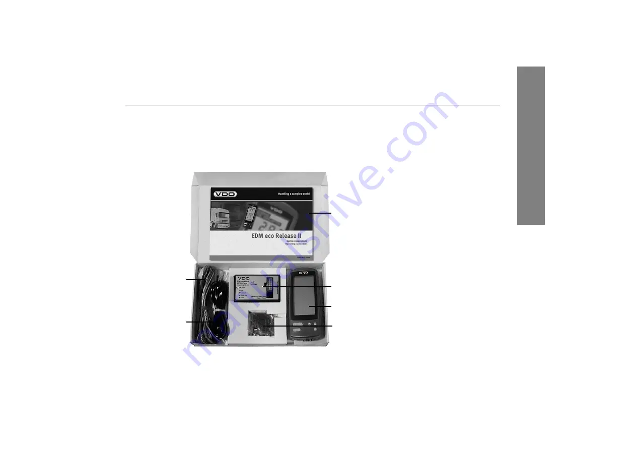 Siemens VDO EDM eco Release II Operating Instructions Manual Download Page 9