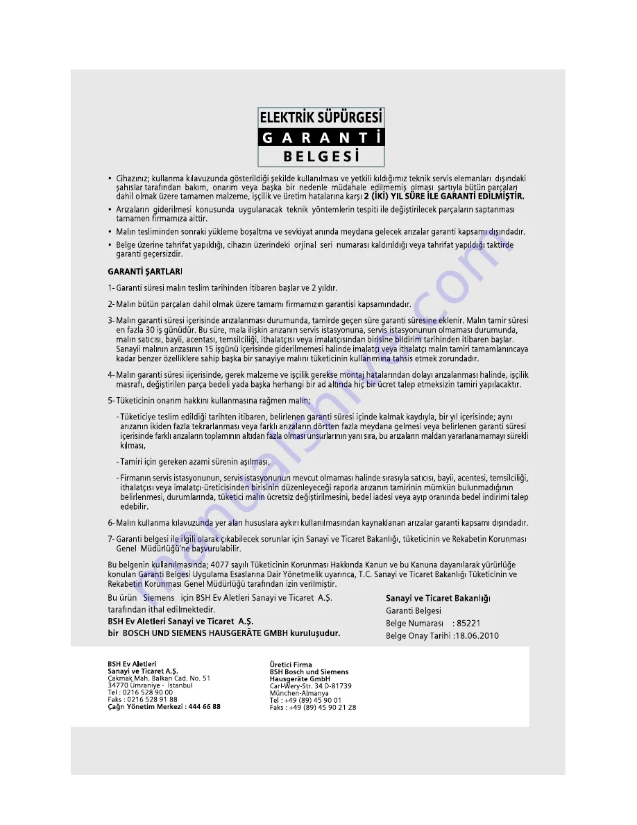 Siemens VSX6 Series Instruction Manual Download Page 35