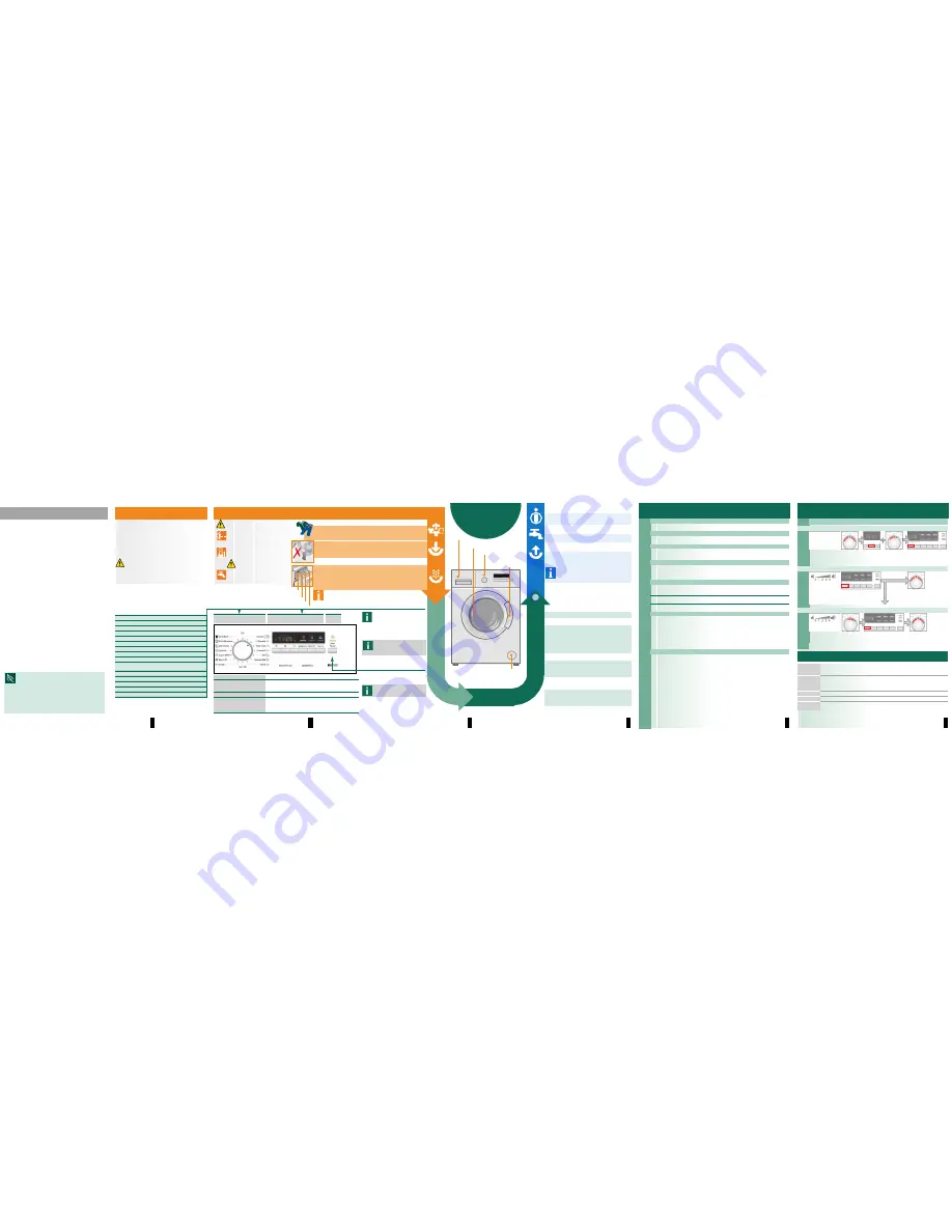 Siemens WM10B260IL Operating Instructions Manual Download Page 1